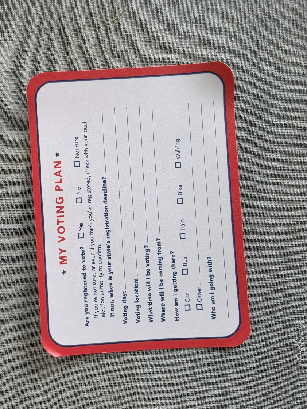 Barnes & Noble Election Year Survival Kit - Navy, Red, White, Gold
